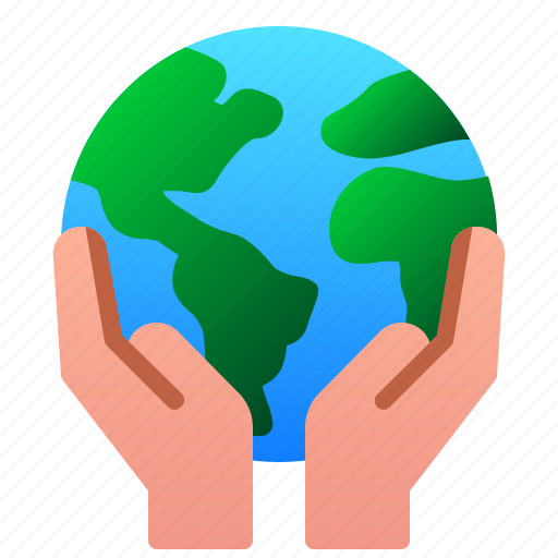 Earth, ecology, enviroment, hand, planet, save icon - Download on Iconfinder