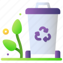 waste, wastebin, dustbin, trash bin, recycle bin, eco
