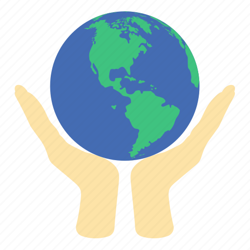 Earth, ecology, hand, nature, planet, globe, hold icon - Download on Iconfinder