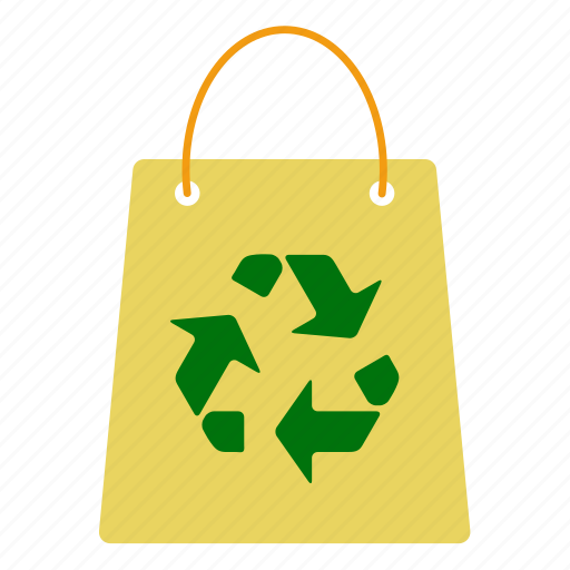 Bag, ecology, nature, recycle, sign, paper, shop icon - Download on Iconfinder