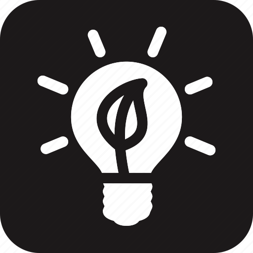 Ecological, ecology, energy, power, idea, leaf, light icon - Download on Iconfinder