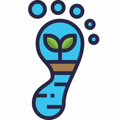 Ecology, environment, footprint, ecological icon - Download on Iconfinder