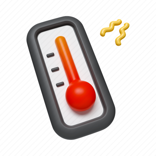 Climate, degree, heat, warm, measure, measurement, measuring 3D illustration - Download on Iconfinder
