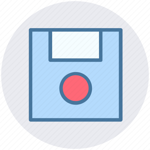 Disk, diskette, floppy, floppy back, floppy disk, save icon - Download on Iconfinder