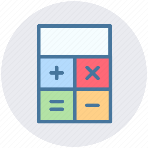 Accounting, calculate, calculator, machine, office, stationery icon - Download on Iconfinder