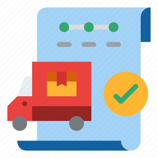 Completed, ecommerce, sending, truck icon - Download on Iconfinder