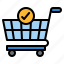 buy, cart, completed, ecommerce 