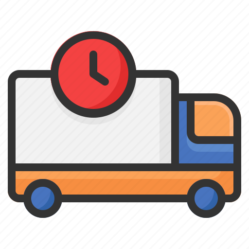 Delivery, logistics, package, shipping, transport, truck icon - Download on Iconfinder