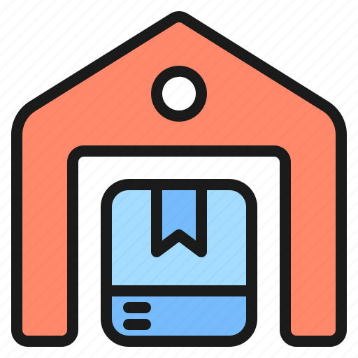 Warehouse, depository, stockroom, storeroom, ecommerce icon - Download on Iconfinder
