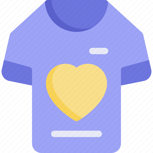 Clothes, fashion, tshirt, love icon - Download on Iconfinder