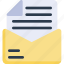 newsletter, email, message, envelope 