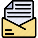 newsletter, email, message, envelope