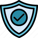 shield, protection, security, verified
