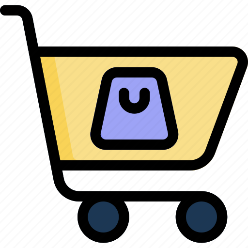 Shopping, cart, commerce, bag icon - Download on Iconfinder