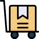 trolley, cart, delivery, shipping