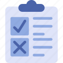 checklist, task, clipboard, list 