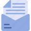 newsletter, email, message, envelope 