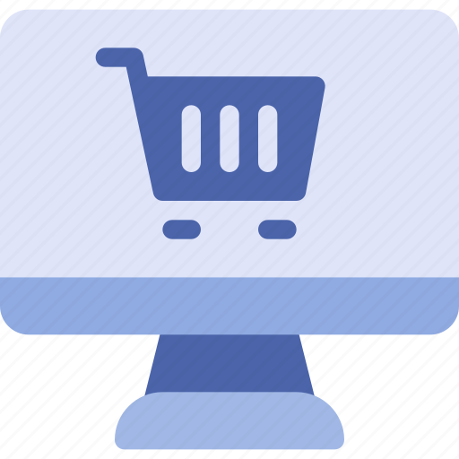 Shopping, online, computer, trolley icon - Download on Iconfinder