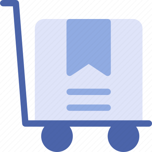 Trolley, cart, delivery, shipping icon - Download on Iconfinder