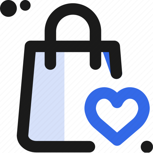 Appreciate, bag, commerce, heart, like, love, shopping icon - Download on Iconfinder