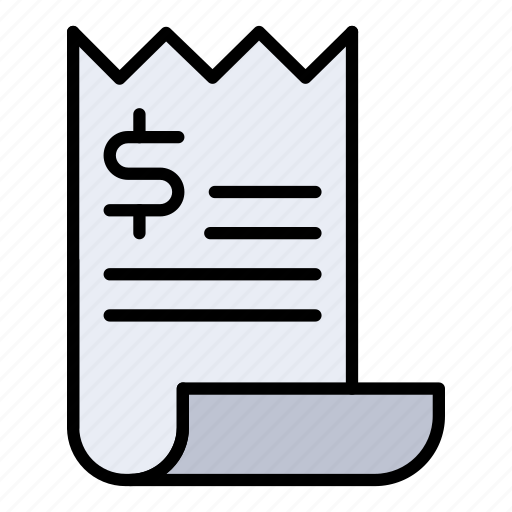 Invoice, bill, ecommerce, dollar, online icon - Download on Iconfinder