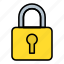 padlock, security, locked, ecommerce, lock 