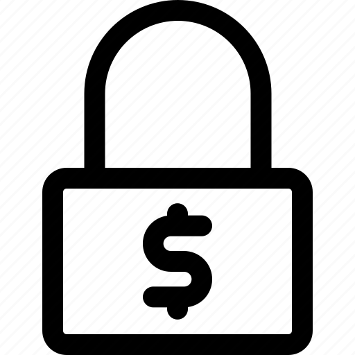 Lock, locked, forbidden, dollar, closed icon - Download on Iconfinder