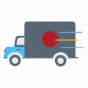 delivery, delivery truck, truck, shopping