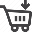 cart, checkout, download, ecommerce, online, shopping