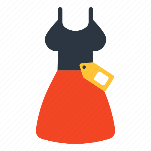 Frock, attire, apparel, party wear, party dress icon - Download on Iconfinder