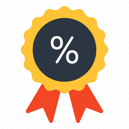 Discount badge, quality badge, ranking badge, discount emblem, achievement badge icon - Download on Iconfinder