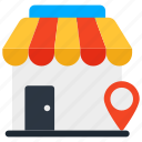 shop location, store location, marketplace, building, outlet 