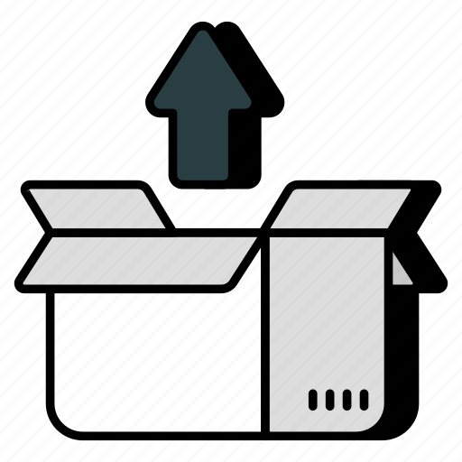 Carton, unpacking, parcel, box, logistic delivery icon - Download on Iconfinder