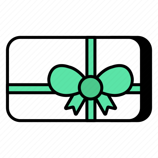 Giftcard, gift voucher, wrapped card, gift certificate, gift coupon icon - Download on Iconfinder