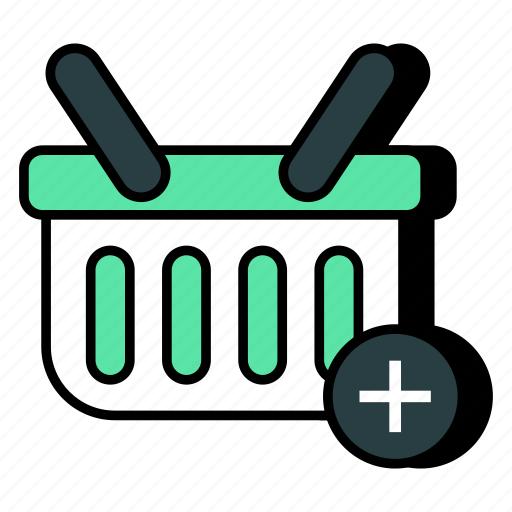 Shopping basket, shopping bucket, add to basket, commerce, add to bucket icon - Download on Iconfinder