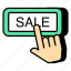 sale button, sale board, shopping sale, hand gesture, gesticulation 
