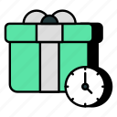 gift delivery time, on time delivery, parcel, package, logistic delivery
