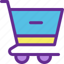 cart, checkout, ecommerce, online, payment, remove, shop 