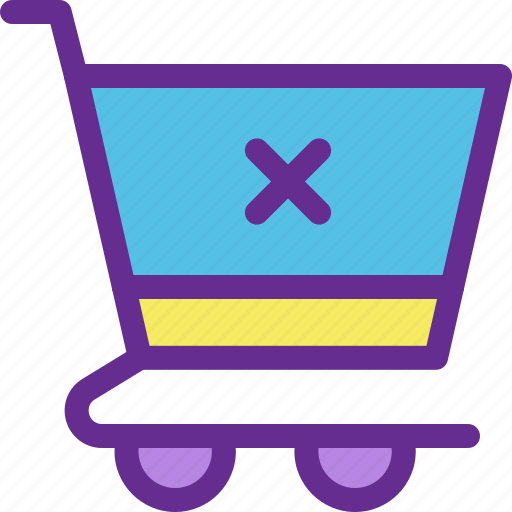 Cart, checkout, ecommerce, error, online, payment, shop icon - Download on Iconfinder