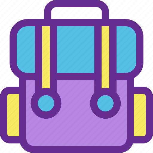 Adventure, adventure bag, bag, camping, shop icon - Download on Iconfinder