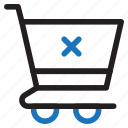 cart, checkout, discard, ecommerce, online, payment, shop
