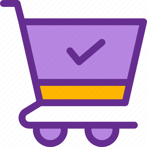 Cart, checkout, ecommerce, online, payment, shop, success icon - Download on Iconfinder