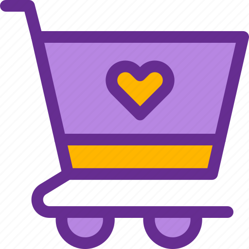 Cart, checkout, ecommerce, love, online, payment, shop icon - Download on Iconfinder