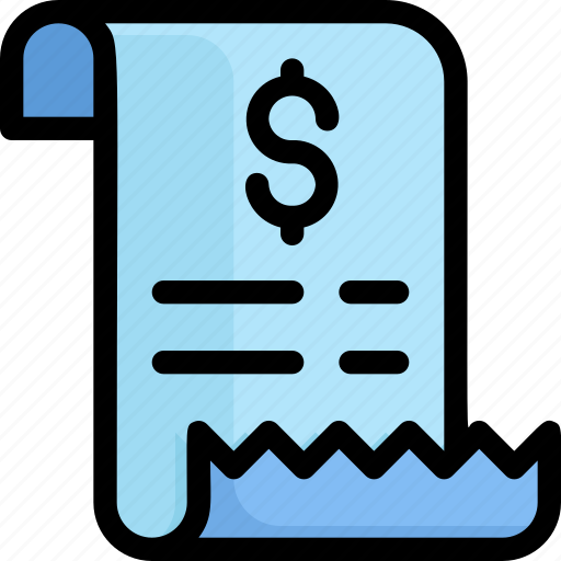 Bill, ecommerce, invoice, market place, online shop, receipt, shopping icon - Download on Iconfinder