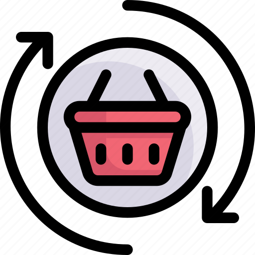 Cart, ecommerce, exchange, market place, online shop, return, shopping icon - Download on Iconfinder