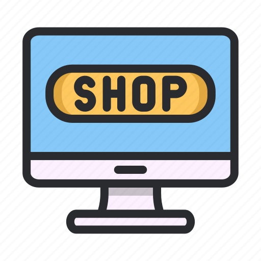 Ecommerce, shop, business, computer, shopping, web, internet icon - Download on Iconfinder