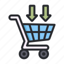 ecommerce, shop, business, store, enter, item, trolley 