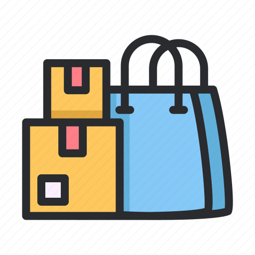 Ecommerce, shop, business, store, package, box, bag icon - Download on Iconfinder