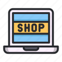 ecommerce, shop, business, store, internet, notebook, laptop