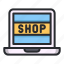 ecommerce, shop, business, store, internet, notebook, laptop 